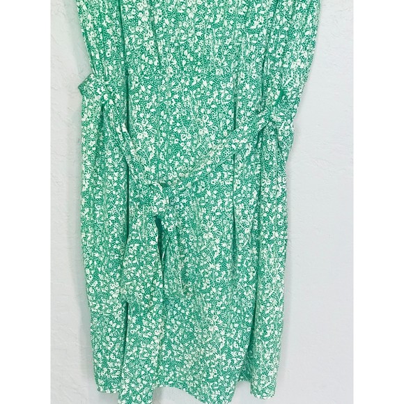 1 State Women's Slub Knit Mini Dress With Wrap Skirt, Size 1X - Picture 3 of 5